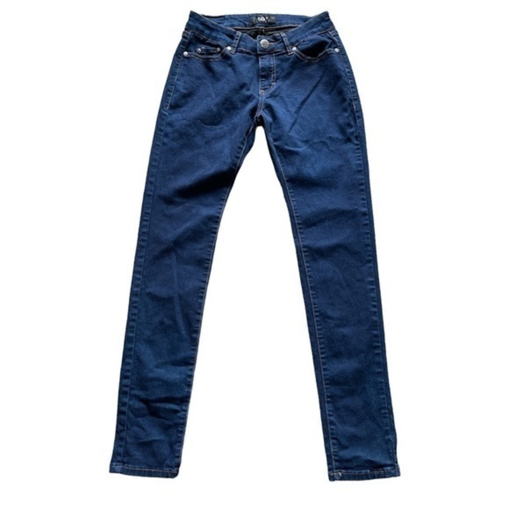 Women's BQB Los Angeles Dark Blue Denim Skinny Jeans Size 3 EUC #1421